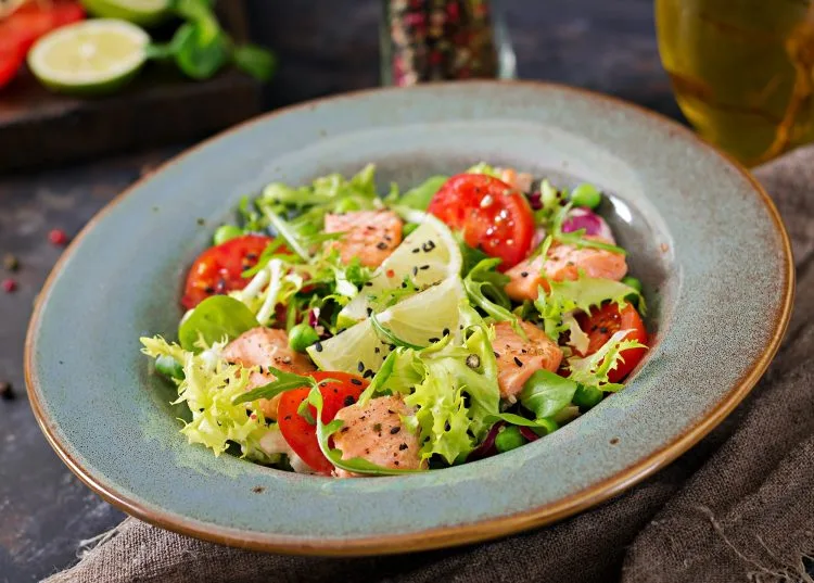 Your beauty matters -salmon salad