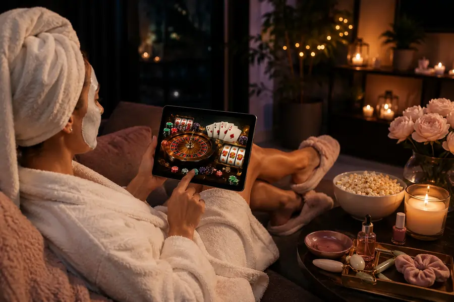 self-care evening online casino